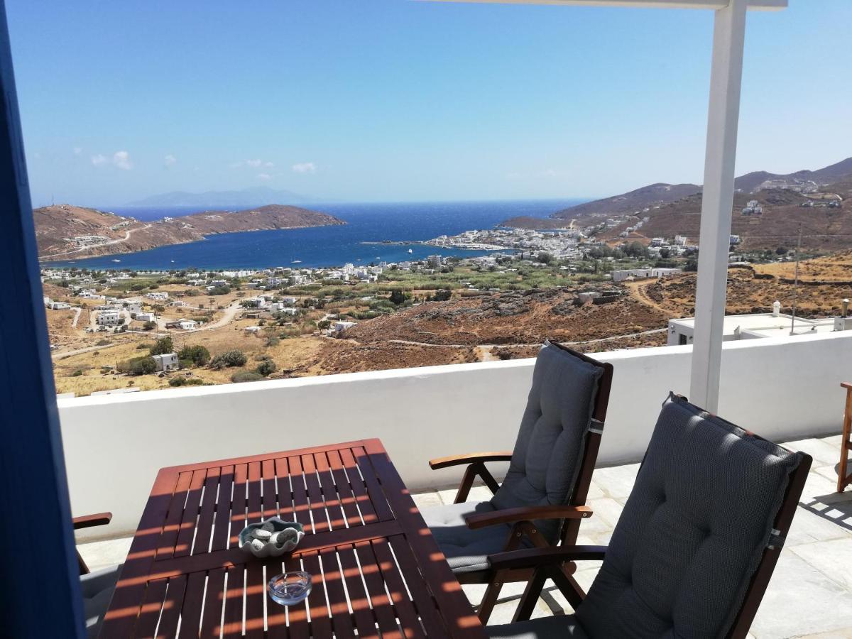 Hotel Tirquaz View Serifos Town Exterior foto