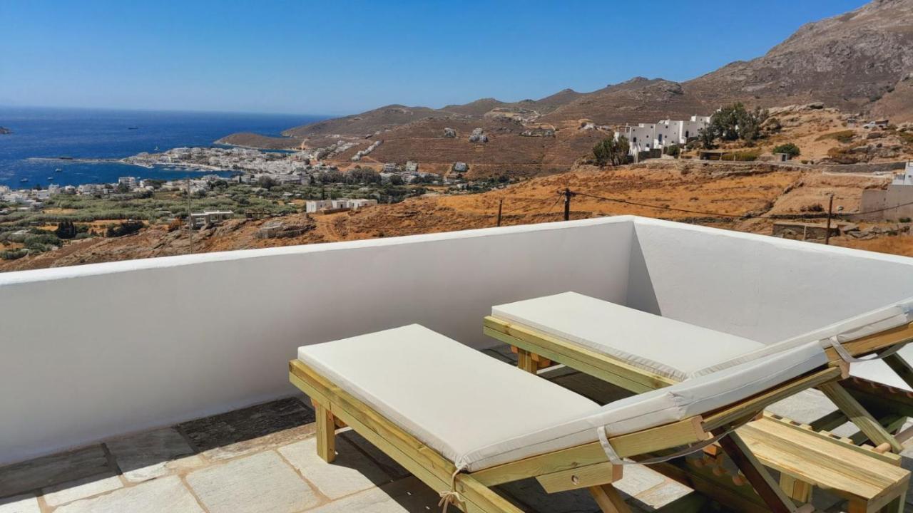 Hotel Tirquaz View Serifos Town Exterior foto