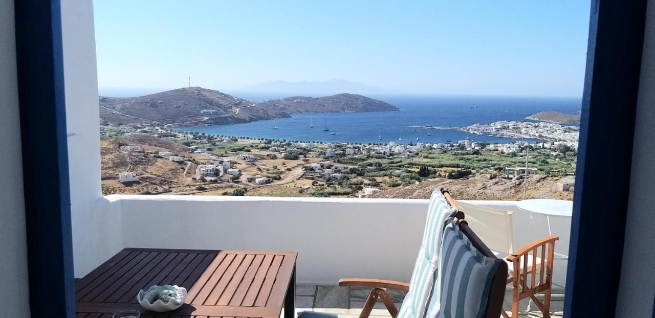 Hotel Tirquaz View Serifos Town Exterior foto