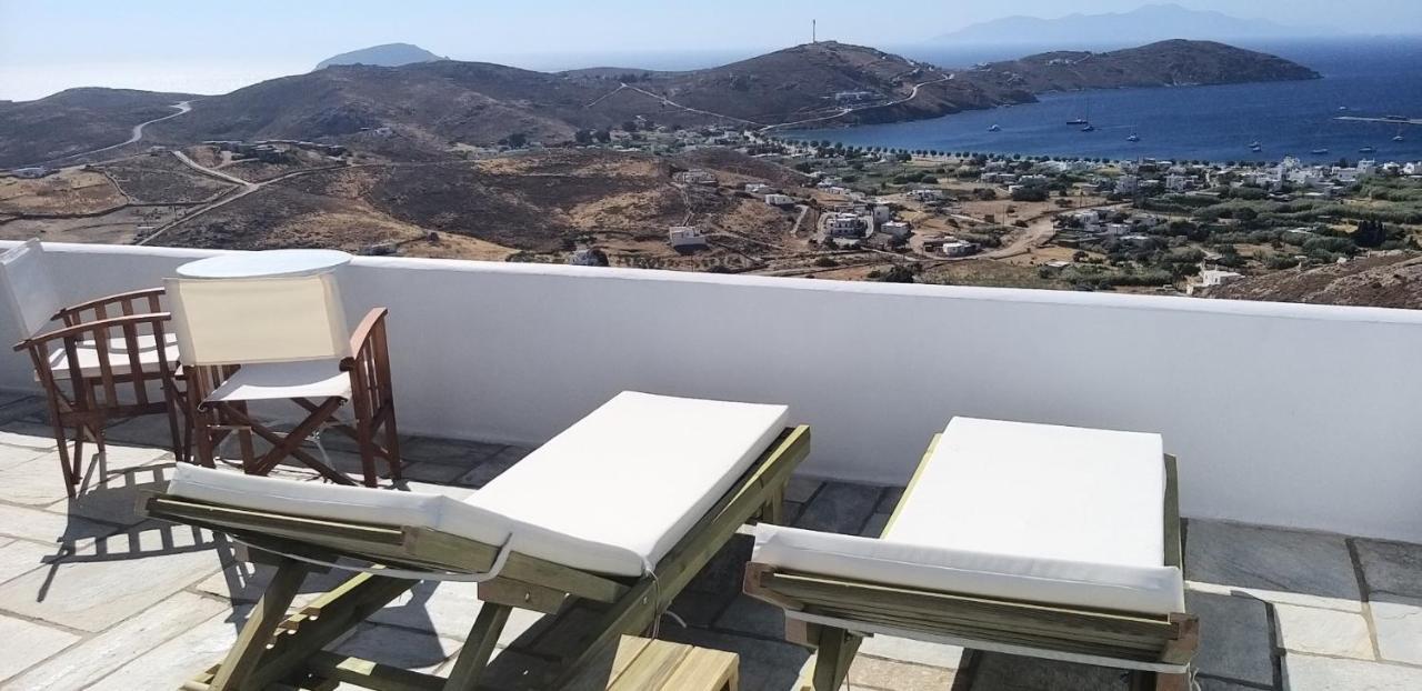 Hotel Tirquaz View Serifos Town Exterior foto