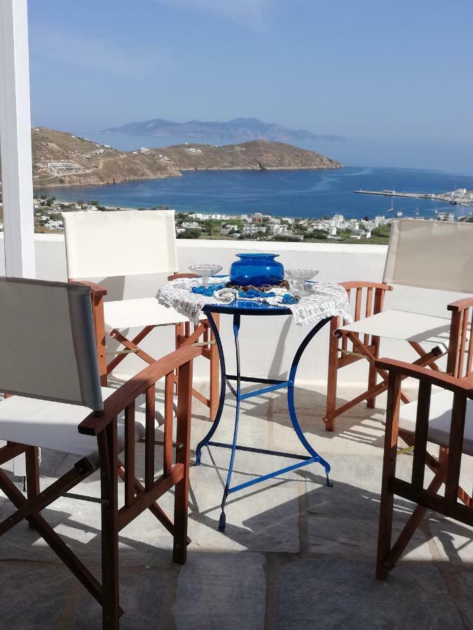 Hotel Tirquaz View Serifos Town Exterior foto